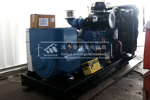 威?？蛻粲嗁?gòu)的500kw玉柴發(fā)電機(jī)組成功出廠