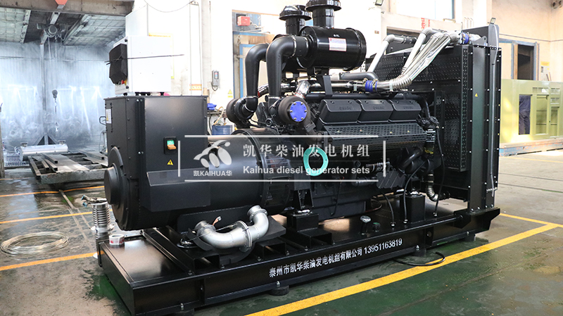 一臺500KW上柴柴油發(fā)電機(jī)組今日成功出廠