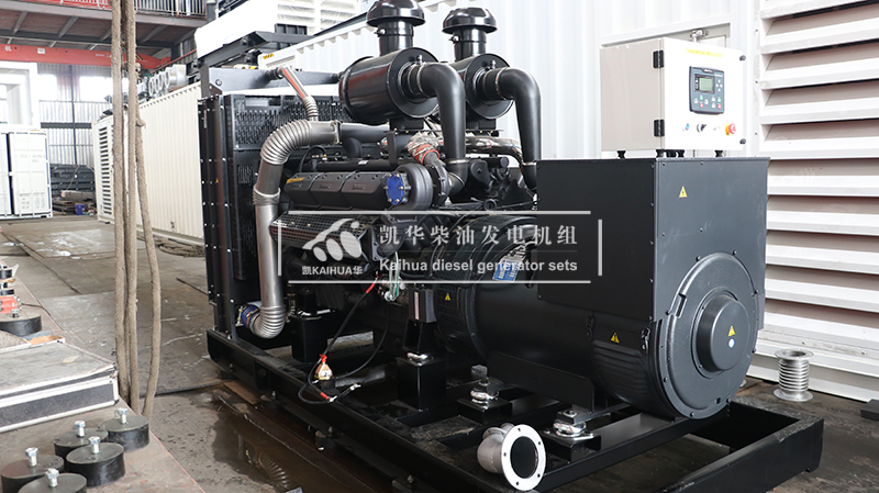 一臺500KW上柴柴油發(fā)電機組今日成功出廠