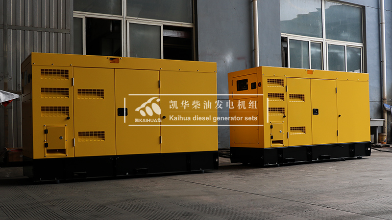 兩臺80kw靜音柴油發(fā)電機(jī)組成功出廠