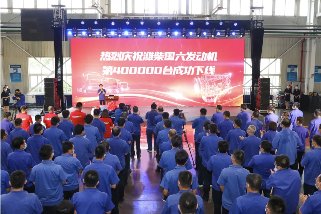濰柴國六發(fā)動(dòng)機(jī)產(chǎn)銷突破40萬臺(tái)，領(lǐng)跑行業(yè)！