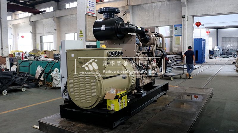 一臺350kw船用柴油發(fā)電機組成功出廠