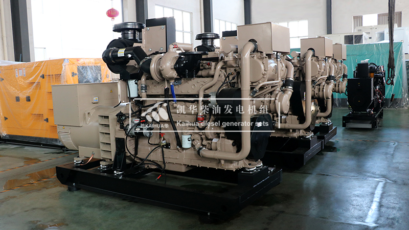 三臺(tái)360kw船用柴油發(fā)電機(jī)組成功出廠