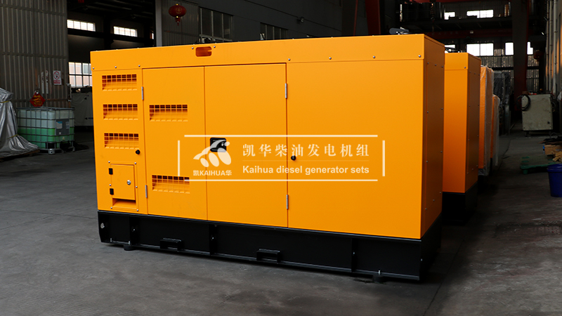 張家口兩臺(tái)100kw靜音柴油發(fā)電機(jī)組成功出廠