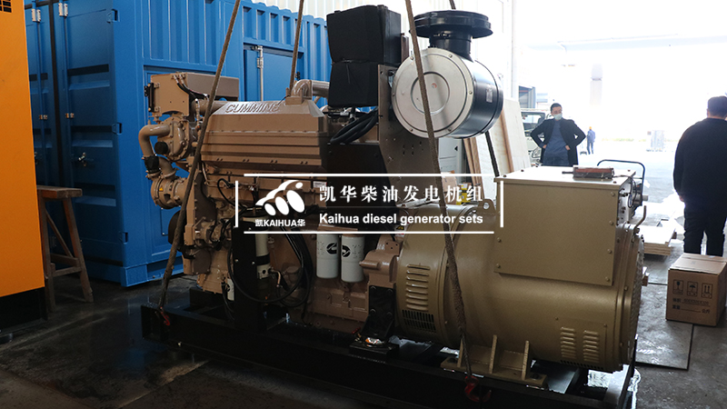 小身材大能量：350KW船用柴油發(fā)電機組成功出廠